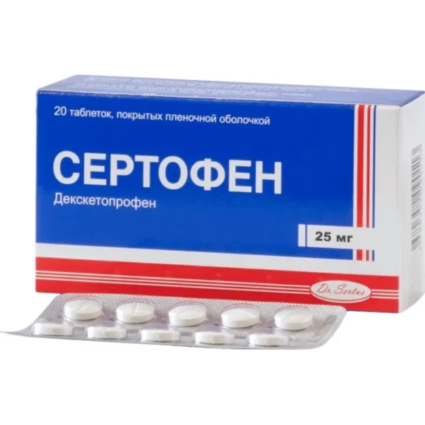 Sertofen 25 mq N20 tablet