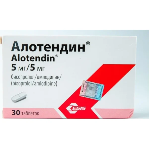 Alotendin 5 mq / 5 mq N30 tablet