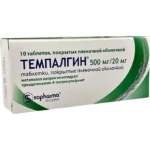 Tempalgin 500 mq / 20 mq N10 tablet