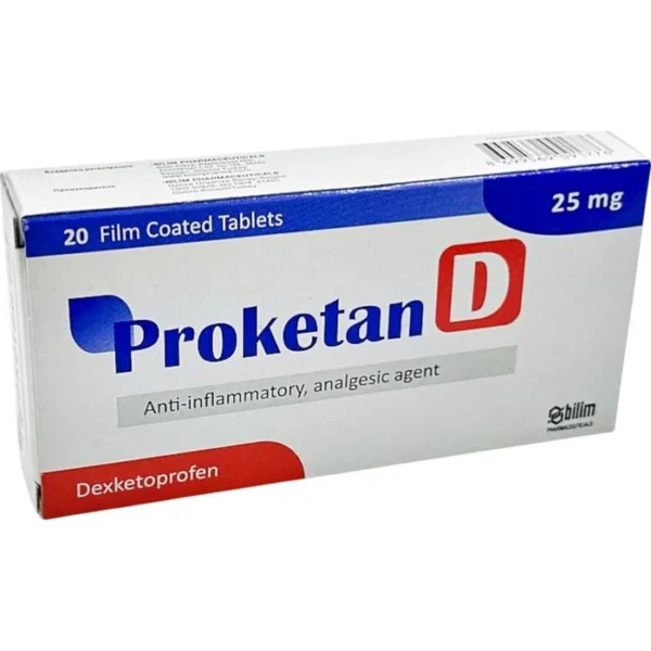 Proketan D 25 mq N20 tablet