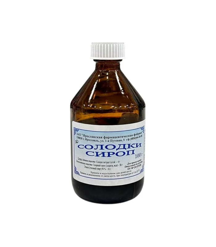 Biyan kökü (Solodki) 100 ml sirop Biyan kökü (Solodki) 100 ml sirop