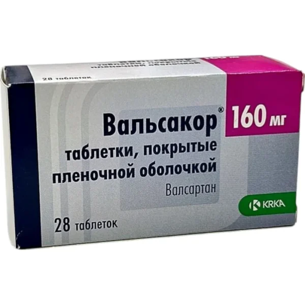 VALSAKOR 160 MG N28 TAB