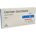 Kalsium qlukonat 10 % 10 ml N10 inyeksiya Nelson