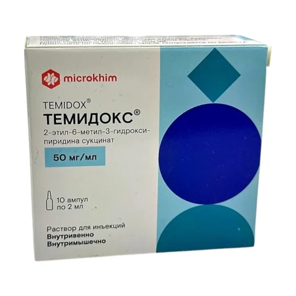 Temidoks 50 mq 2 ml N10 inyeksiya