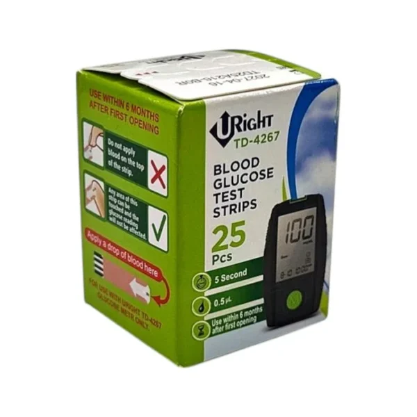 U-right N25 test çubuqları