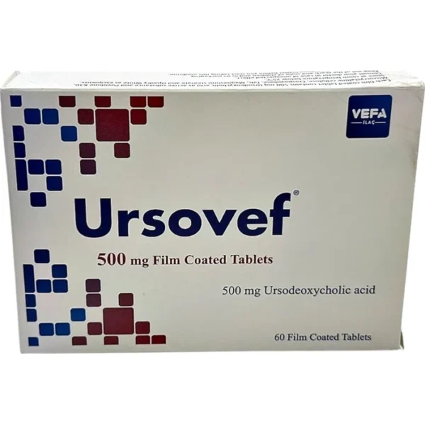 URSOVEF 500 MG N60 TAB