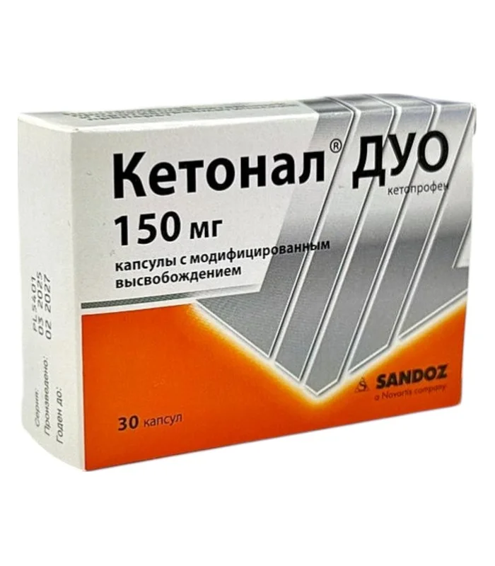 Ketonal duo 150 mq N30 kapsul