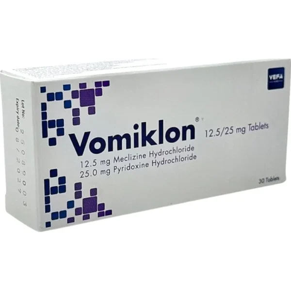 VOMIKLON 12.5/25MG N30 TAB