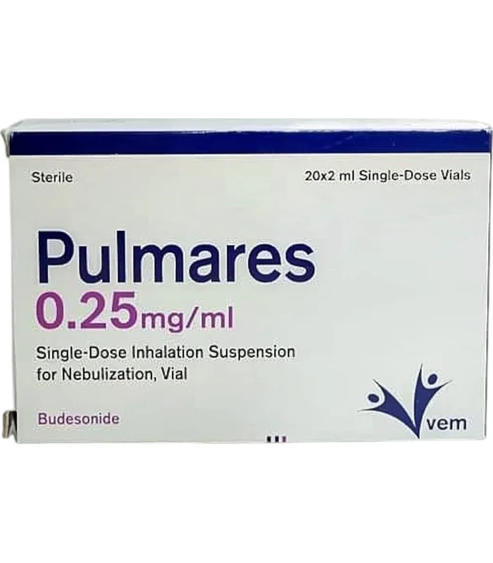 Pulmares 0,25 mq 2 ml N20 inhalyasiya