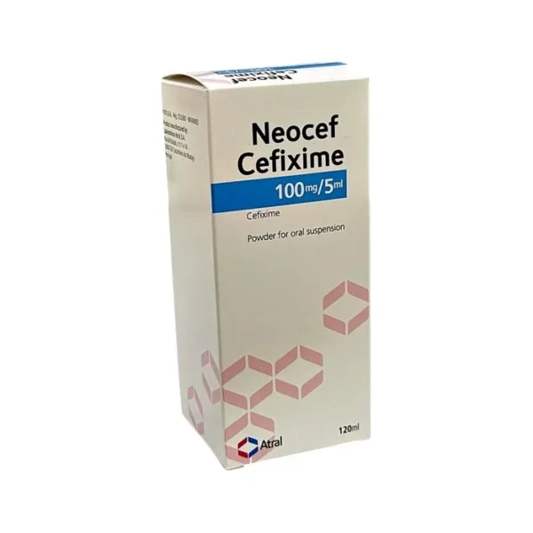 NEOCEF CEFIXIME 100 MG 120 ML SUSP