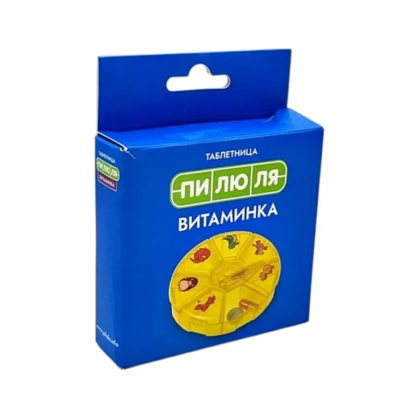 Dərman qabı 7 günlük vitamin üçün
