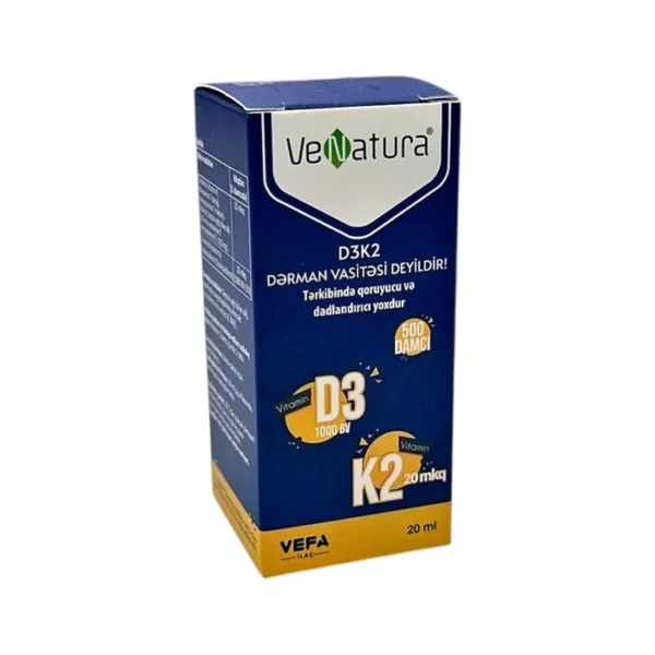 VENATURA D3 K2 20ML DAMCI
