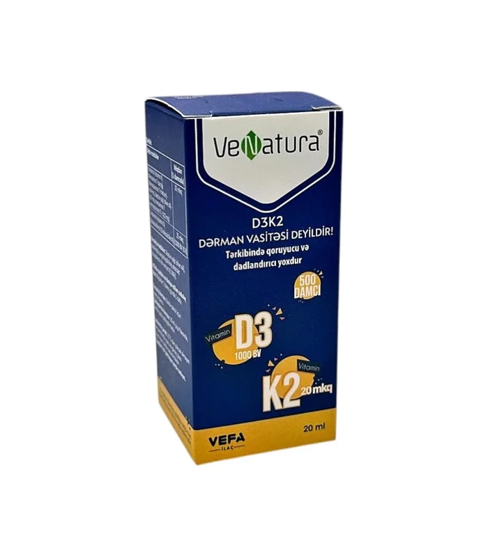 VENATURA D3 K2 20ML DAMCI