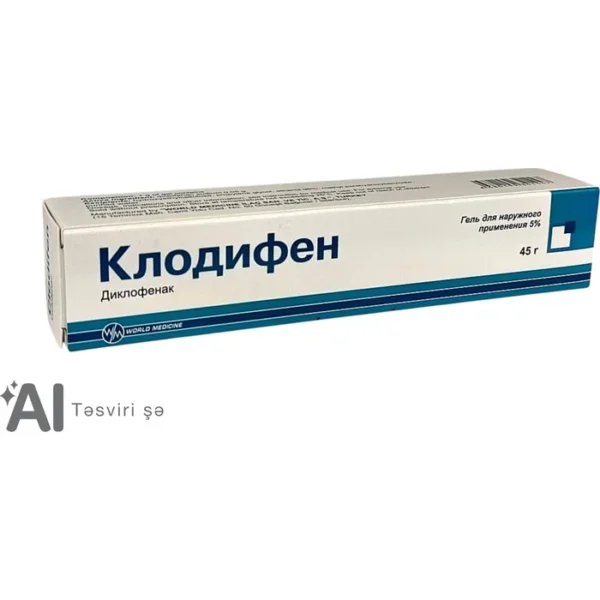 KLODIFEN 5% 45 GR GEL