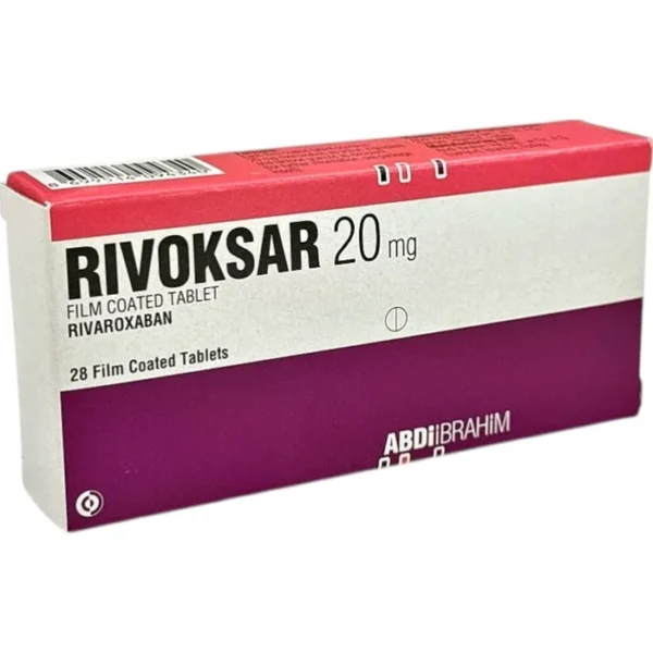 Rivoksar 20 mq N28 tablet