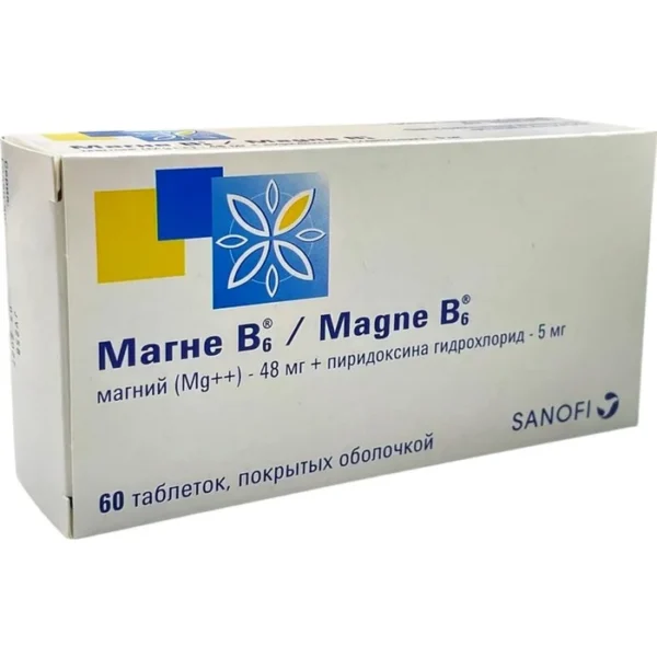 Magne B6 48 mq / 5 mq N60 tablet