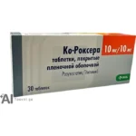 Ko-Roksera 10 mq / 10 mq N30 tablet