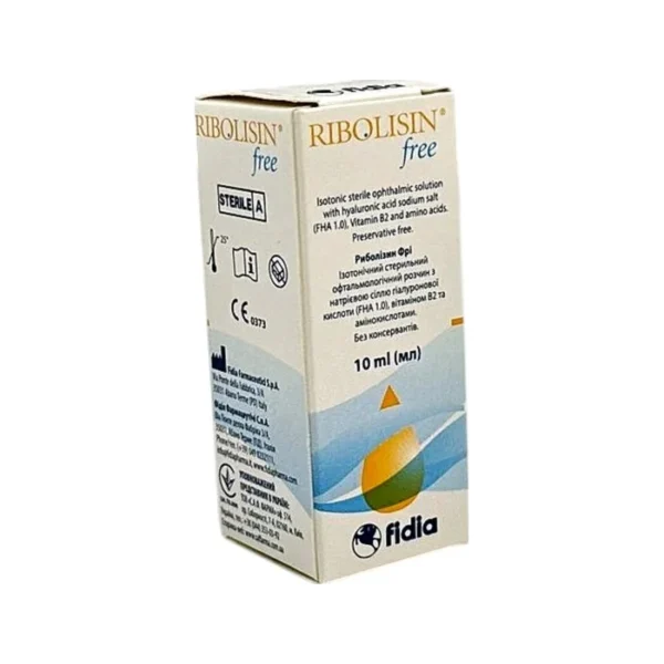 Ribolisin free 8 ml göz damcısı