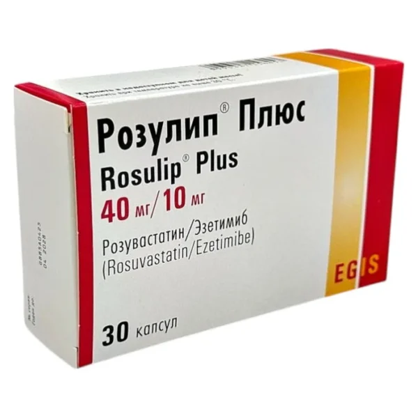 Rosulip Plus 40 mq / 10 mq N30 tablet