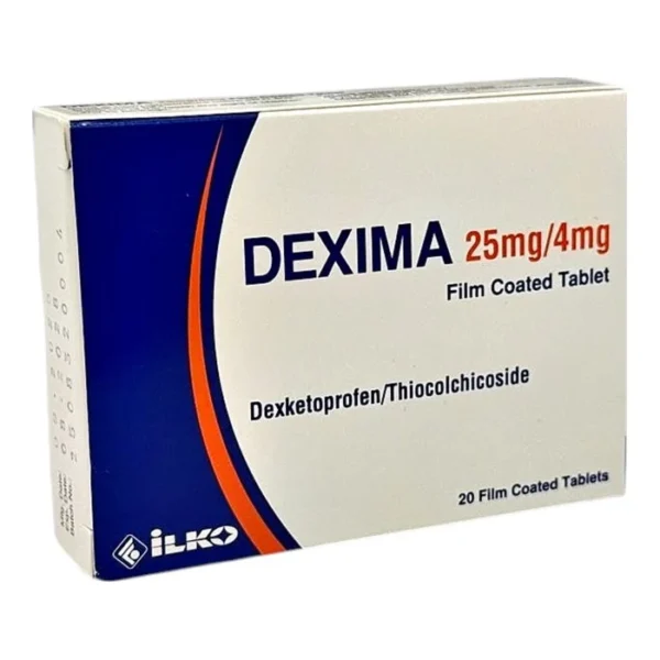 Dexima 25 mq / 4 mq N20 tablet