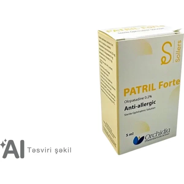 Patril forte 5 ml göz damcısı