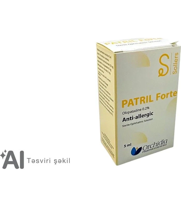 Patril forte 5 ml göz damcısı