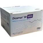 DIASMET ER 1000MG N100 TABLET