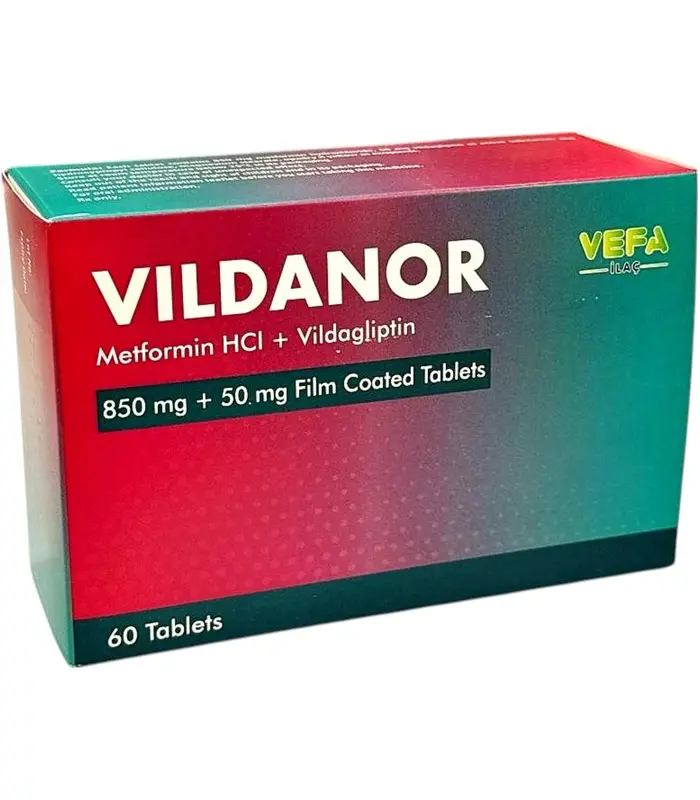 VILDANOR 850MG/50MG N60 TAB