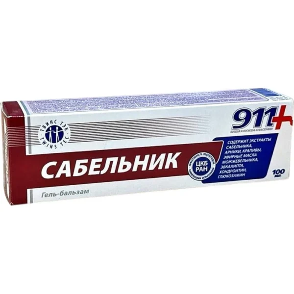 911 sabelnik 100 ml gel