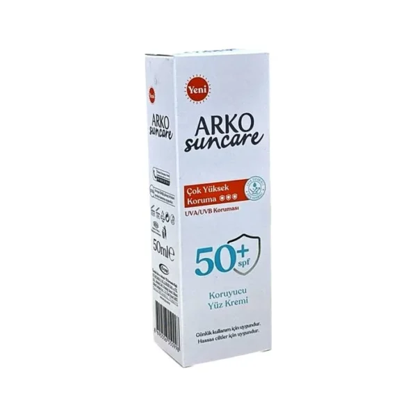 Arko suncare SPF 50+ 50 ml krem