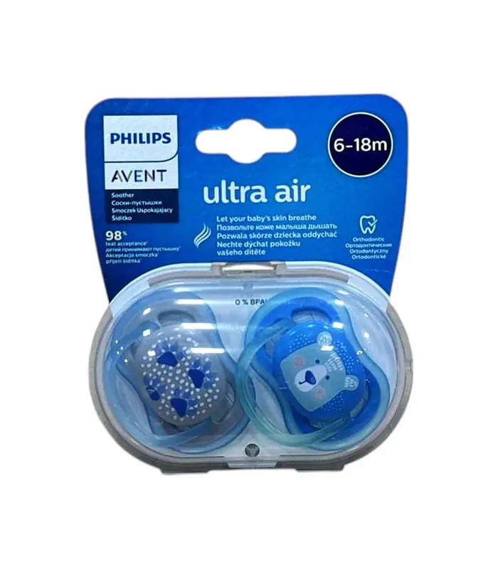 Avent "Ultra air" əmzik 6-18 ay SCF 085/03 N2