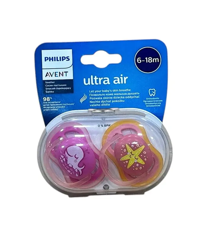 Avent "Ultra air" əmzik 6-18 ay SCF 085/04 N2