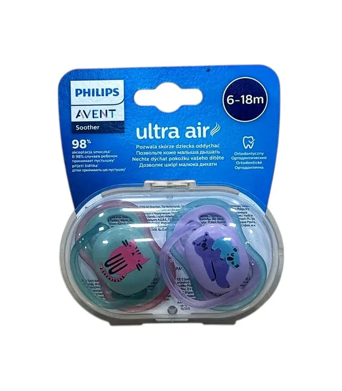Avent "Ultra air" əmzik 6-18 ay SCF 085/18 N2