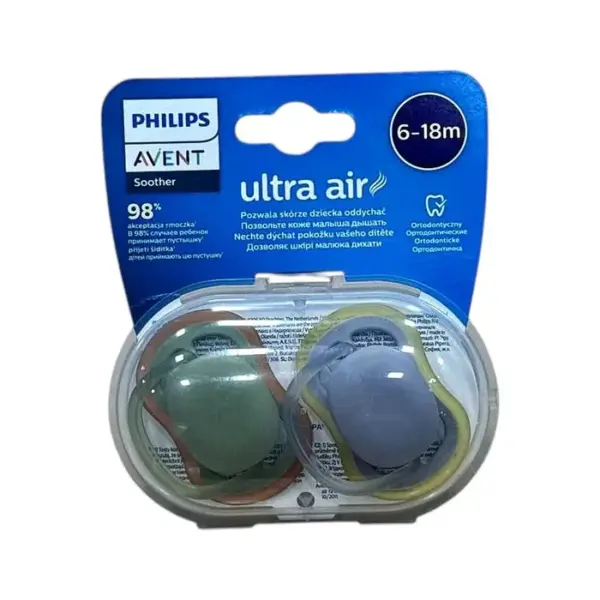Avent "Ultra air" əmzik 6-18 ay SCF 085/20 N2