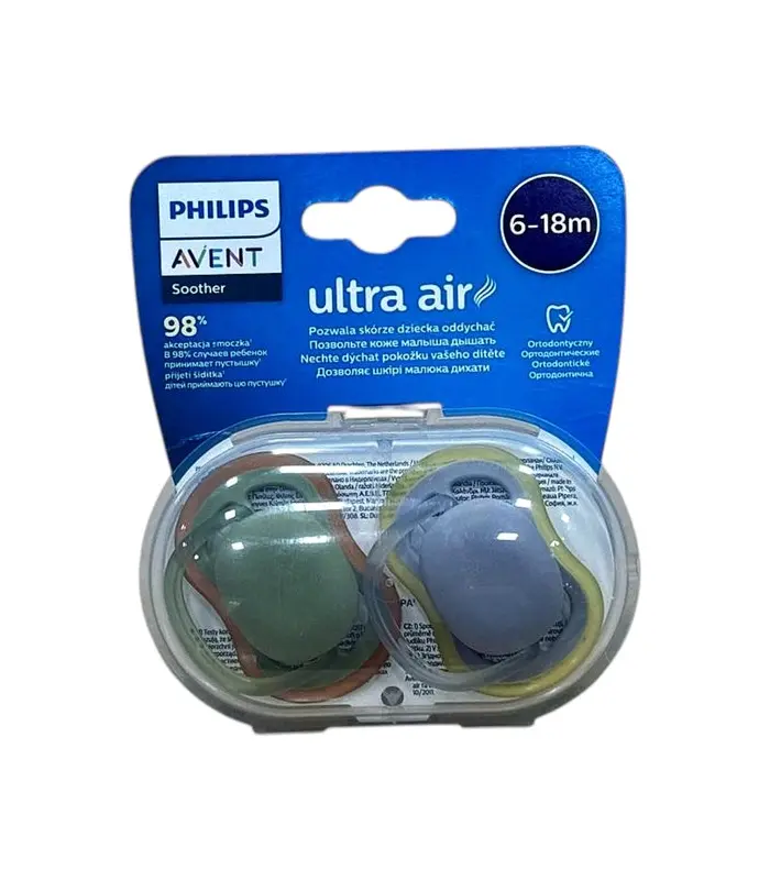Avent "Ultra air" əmzik 6-18 ay SCF 085/20 N2