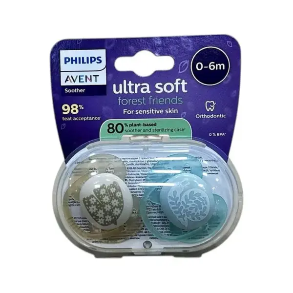 Avent "Ultra soft" əmzik 0-6-ay SCF 091/41 N2