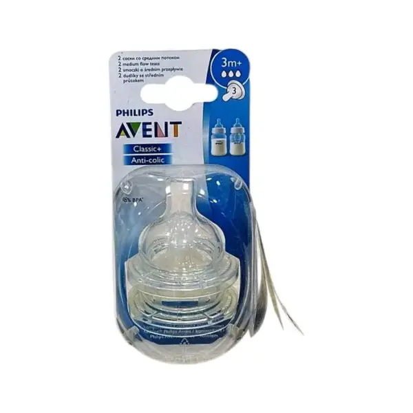 Avent "Anti-colic" butulka əmziyi 3 ay+ SCF 633/27 N2