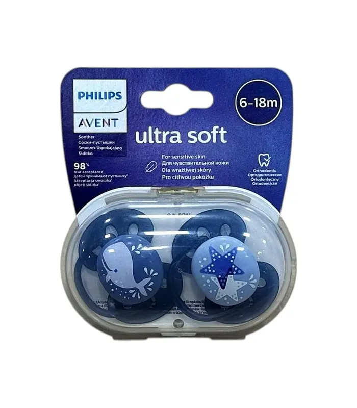 Avent "Ultra soft" əmzik 6-18 ay SCF 223/03 N2
