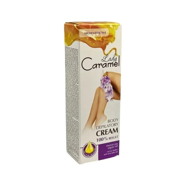 Lady caramel body depilatory 100 ml krem