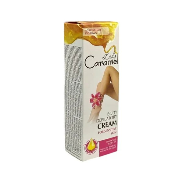 Lady caramel body depilatory sensetive skin 100 ml krem