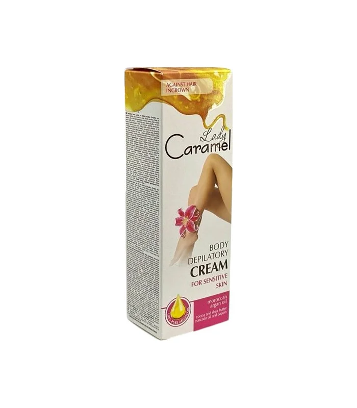Lady caramel body depilatory sensetive skin 100 ml krem