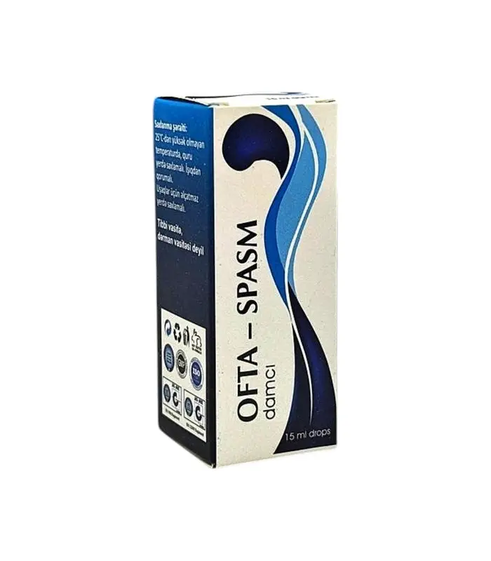 OFTASPAZM 15 ML DAMLA OFTASPAZM 15 ML DAMLA
