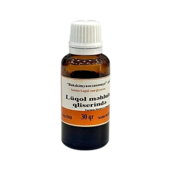 Luqol qliserinlə 30 ml məhlul Bakıkimyasənaye