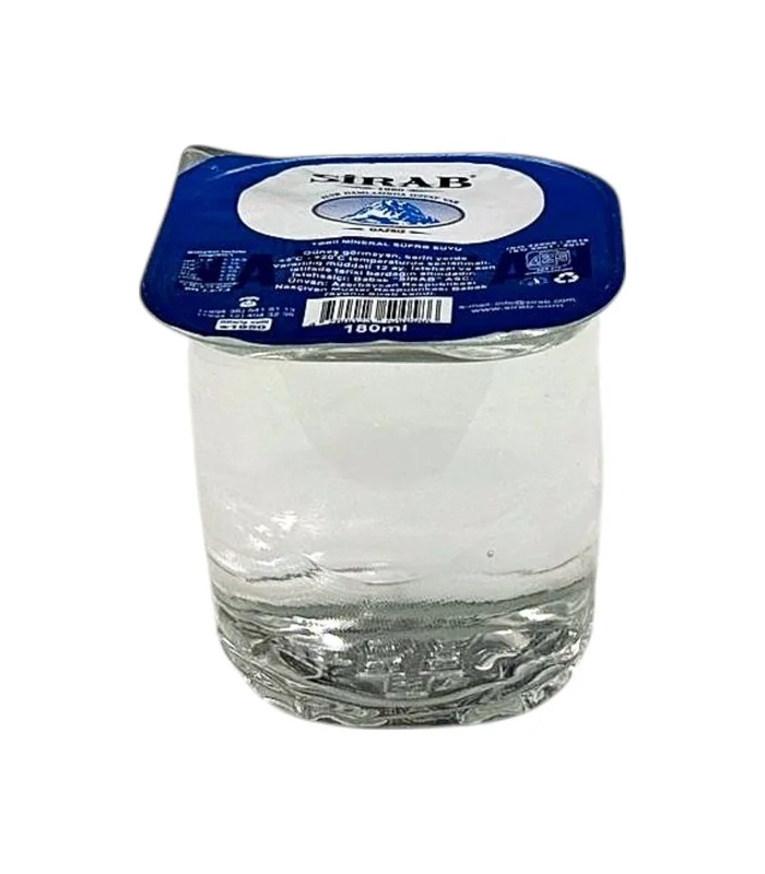 VODA SIRAB(GAZSıZ) (0586) 180 ML (RASTVOR) (BABEK SIRAB ASC) (AZERBAYDJAN)