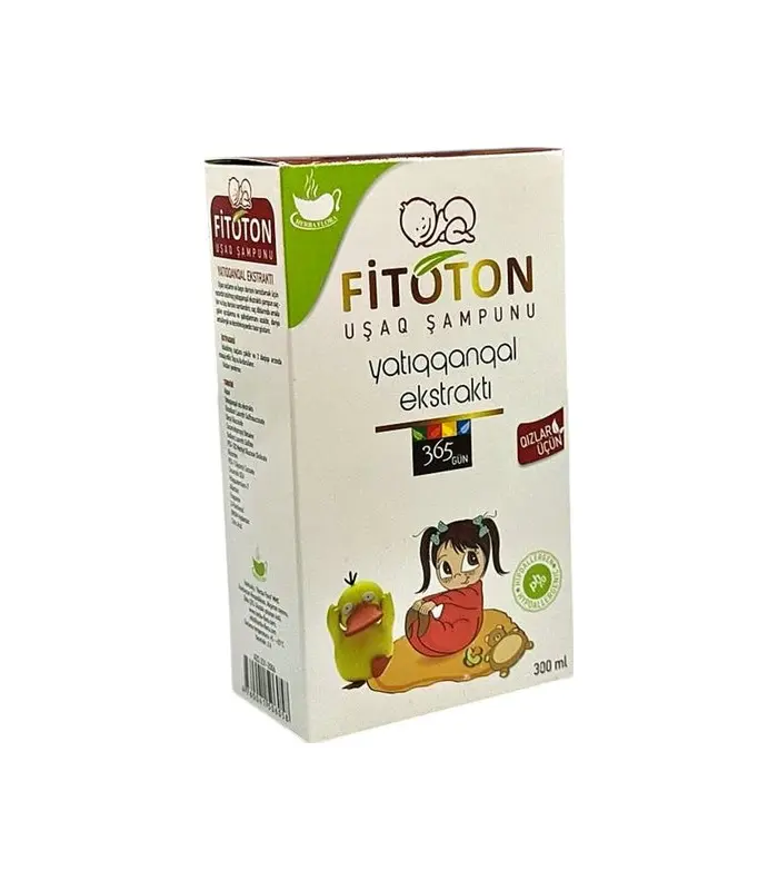 FITOTON SAMPUN YATIGGANGAL QIZ UCUN 300 ML FITOTON SAMPUN YATIGGANGAL QIZ UCUN 300 ML