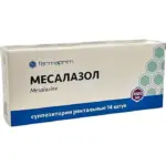 MESALAZOL 1000 MG N14 SAM